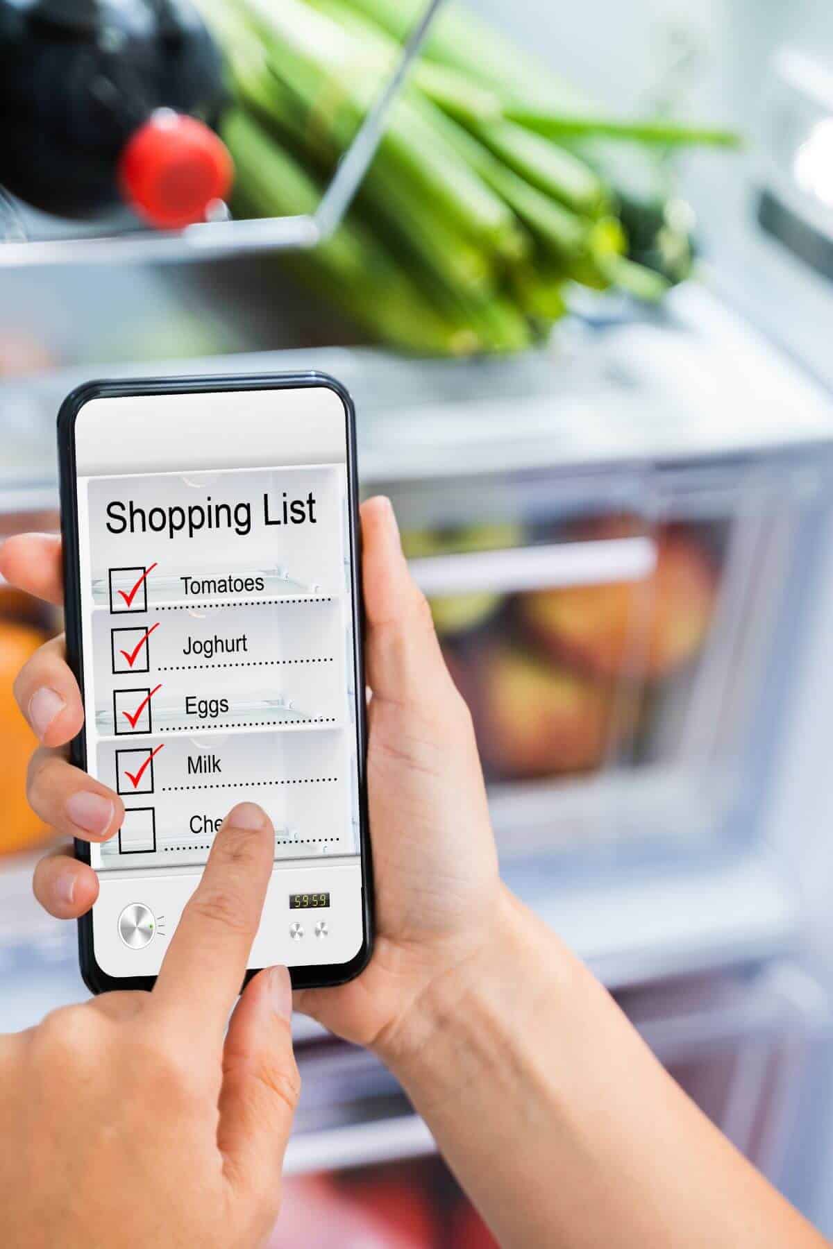 Printable Clean Eating Grocery Shopping List