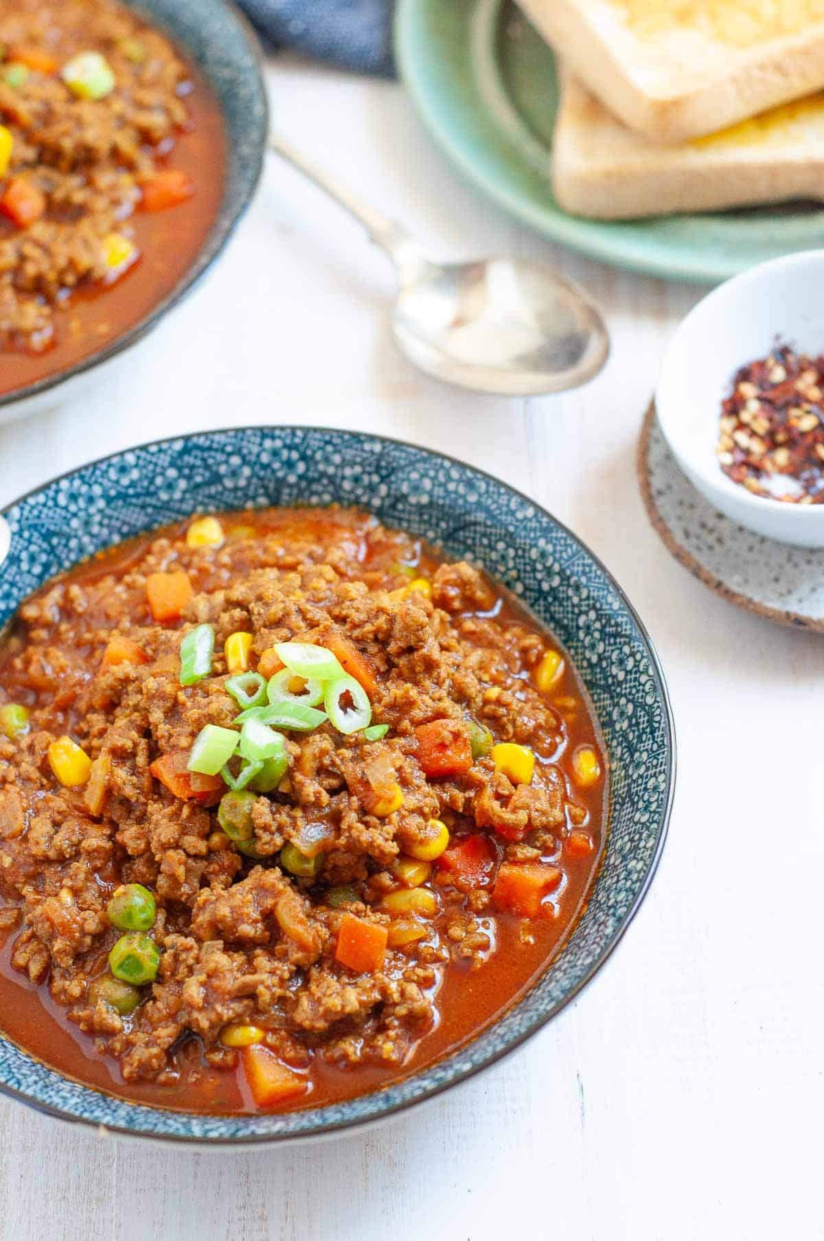Old Fashioned Savoury Curried Beef Mince