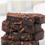 double chocolate zucchini bread pin