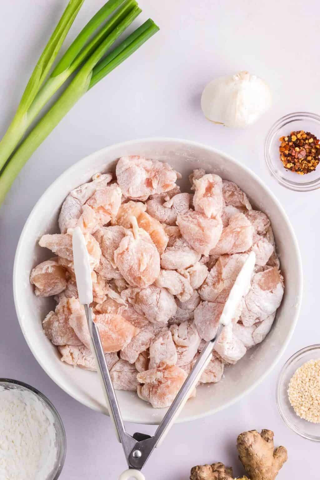 Healthy General Tso Chicken