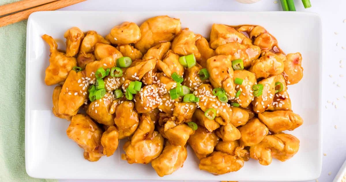 Healthy General Tso Chicken