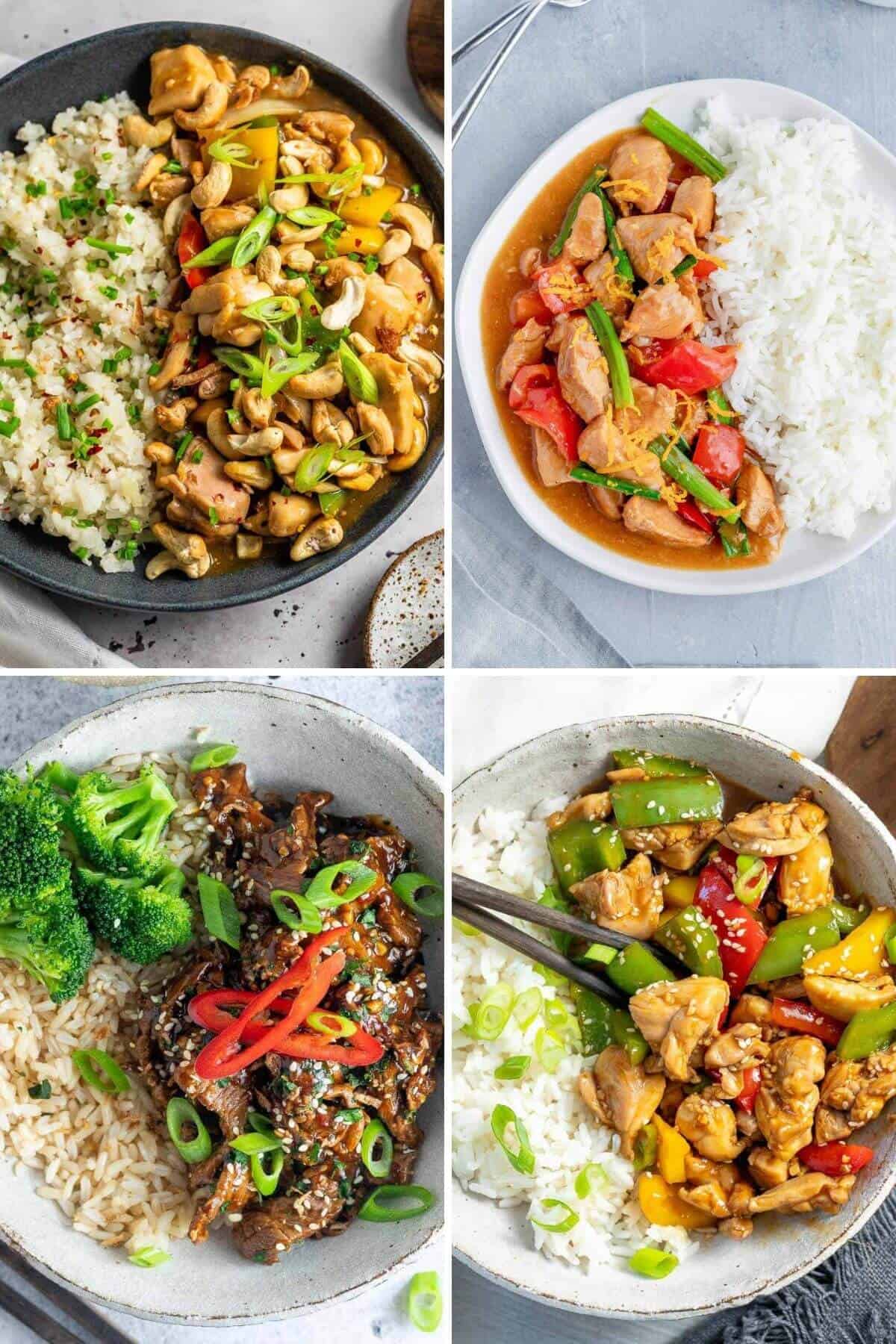 Meal Prepping 4 different dishes